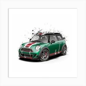 Mini Cooper S Art Print