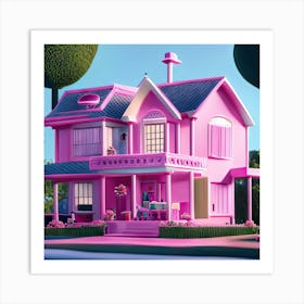 Barbie Dream House (288) Art Print