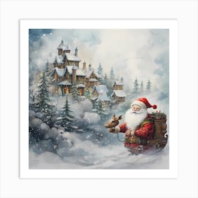 Whispers of Snow Art Print