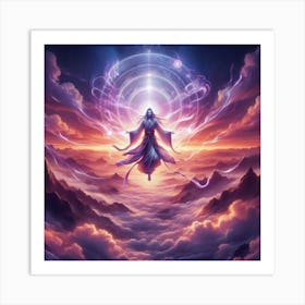 Nebula Art Print