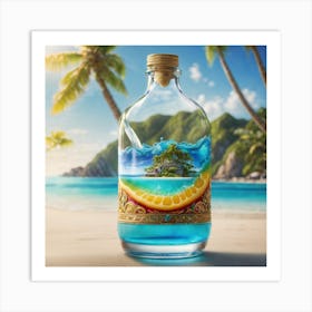 Bottle Of Rum 1 Art Print