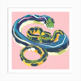 King Snake 02 Art Print