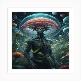 Fungus Man Art Print