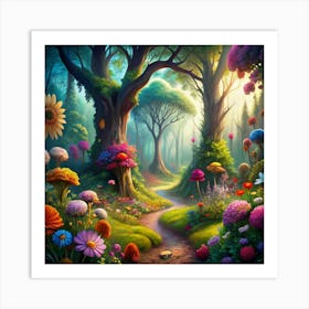 Fairy Garden Art Print