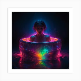 An Evocative A Rich Depiction Of The Well 2 Art Print