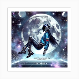 I Am A Moon Art Print