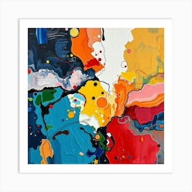 Abstract Painting 82 Art Print