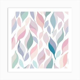 Abstract Leaves 2 Art Print