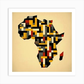 Dynamic Africa Art Print