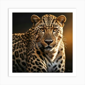 Leopard Art Print