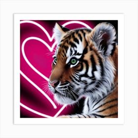 Tiger Cub 8 Art Print