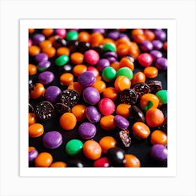 Halloween Candy 1 Art Print