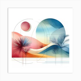 Abstract Painting 155 Art Print