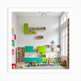 Children'S Playroom Art Print