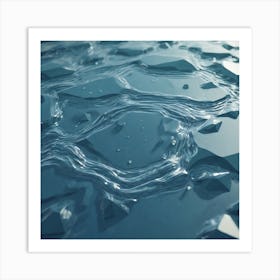 Water Ripples 21 Art Print