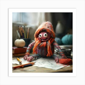 Little Monster 1 Art Print