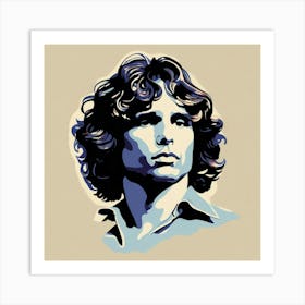 Jim portrait Art Print