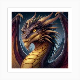 Dragon 10 Art Print