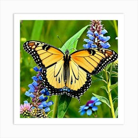 Monarch Butterfly 22 Art Print