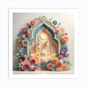 Ramadan Kareem Mubarak Lanterns 10 Art Print