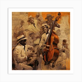 Jazz Musicians 14 Art Print