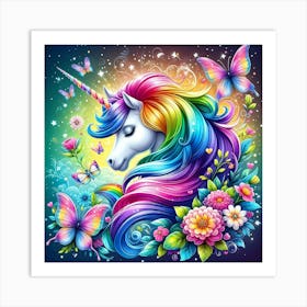 Unicorn 3 Art Print