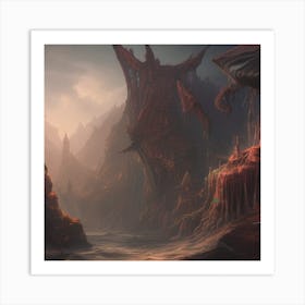 Fantasy Landscape 1 Art Print