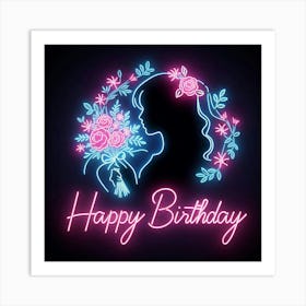 Happy Birthday 9 Art Print