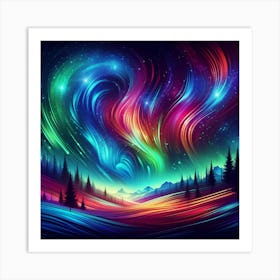 Aurora Borealis 5 Art Print