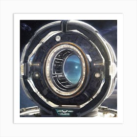 Space Station 20 Art Print