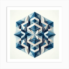 Hexa Shape Art Print