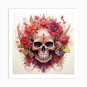 Sugar Skull 10 Art Print