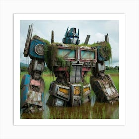 Transformers Optimus Prime Art Print