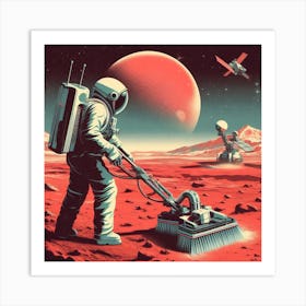 Red Planet Art Print