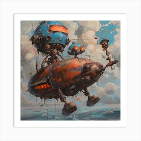 Steampunk 11 Art Print