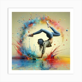 Color Splash 1 Art Print