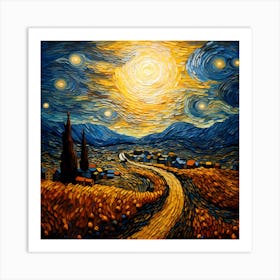 Knitted Dreams Art Print