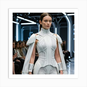 Futuristic Fashion 2 Art Print