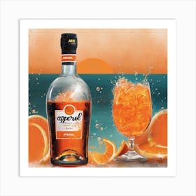 Aperol Wall Art Inspired Art Print