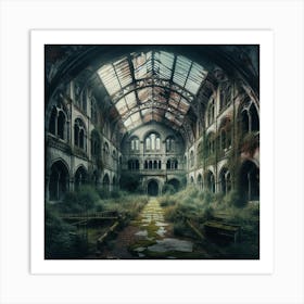 Abandoned Building 3 Art Print