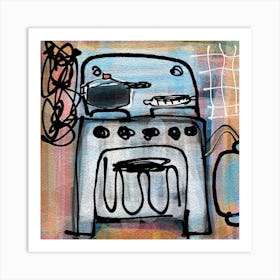 Stove Art Print