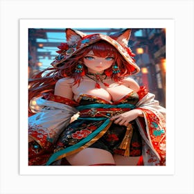 Asian Girl 1 Art Print