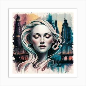 Cityscape 1 Art Print