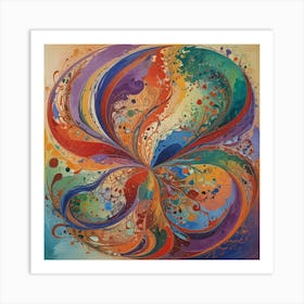 Abstract Painting 1 Art Print