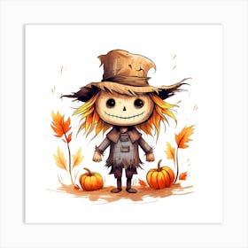 Scarecrow 4 Art Print