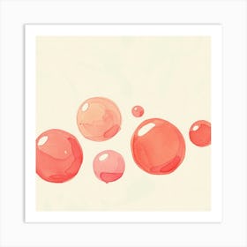 Editorial Art White Background T Lymphocyte Art Print