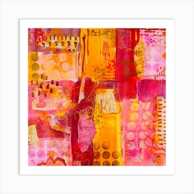 Bang! Abstract Painting Art Print