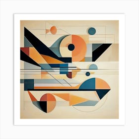 Mid Century Seagull Art Print