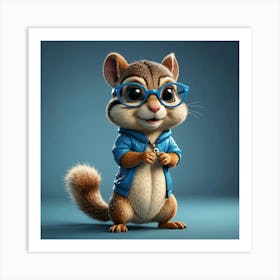 Alvin And The Chipmunks 27 Art Print