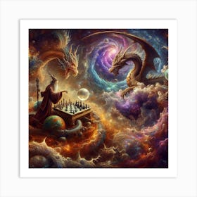 Chess 5 Art Print